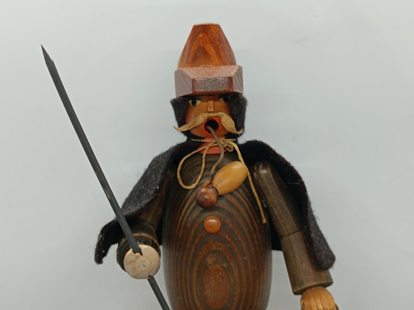 Vintage  Wooden Incense Holder Smoker Night Watchman Raucher 9.5" (etsy image id: 7121908248)