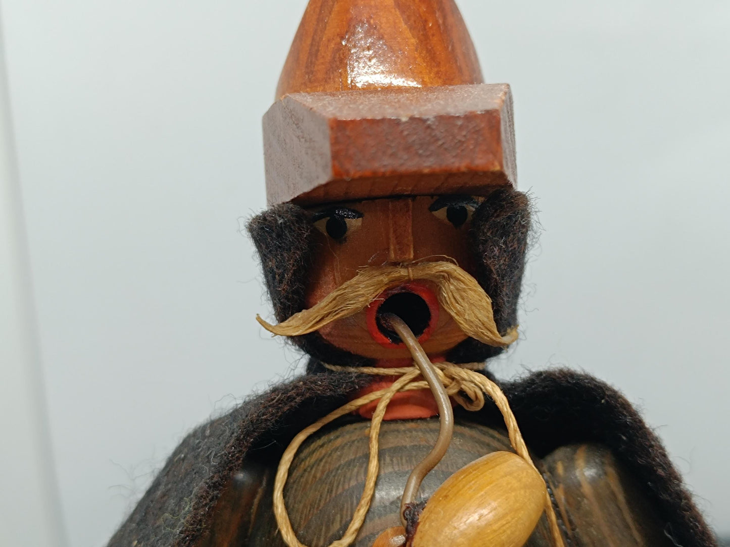 Vintage  Wooden Incense Holder Smoker Night Watchman Raucher 9.5" (etsy image id: 7169878047)