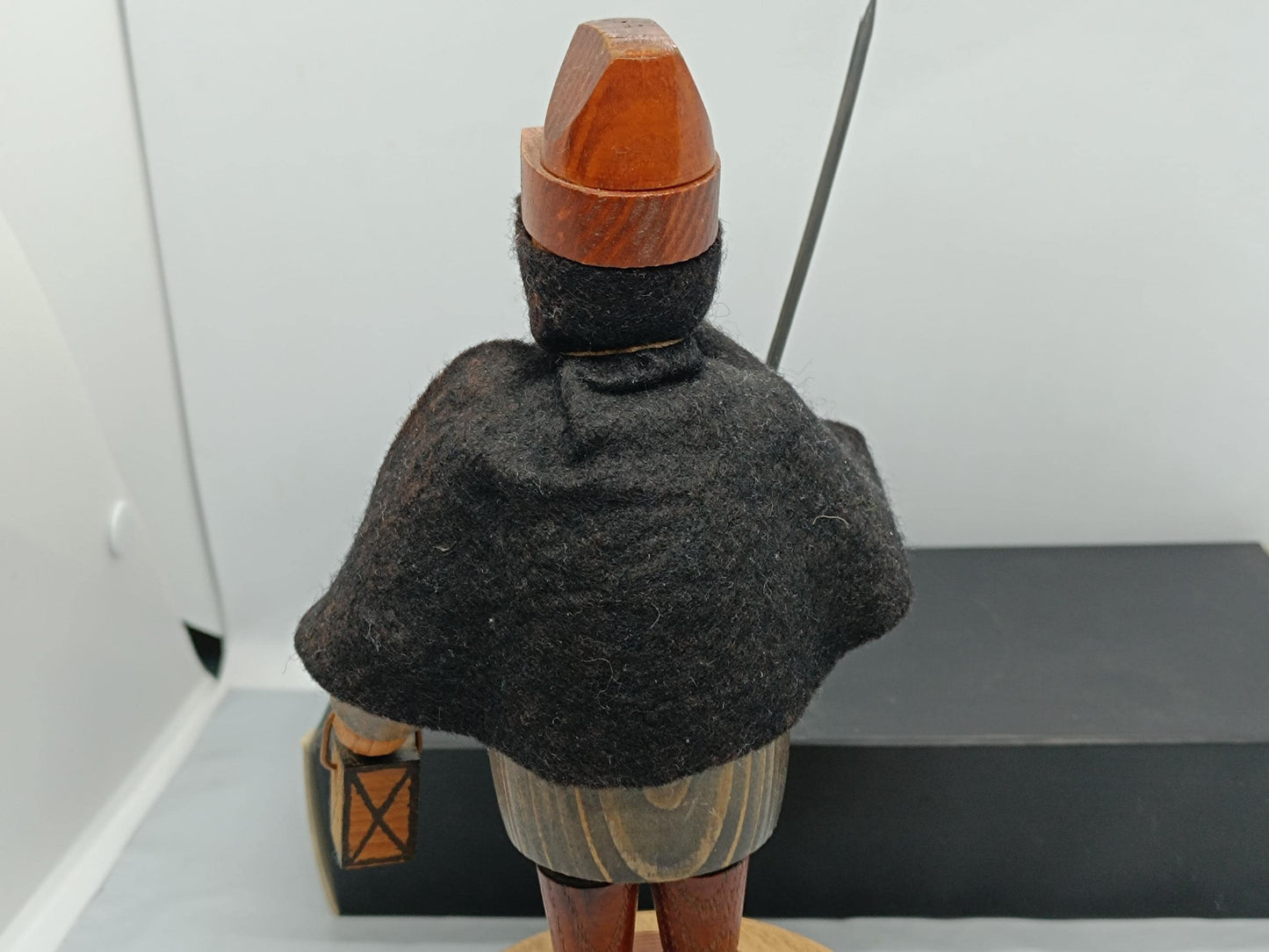 Vintage  Wooden Incense Holder Smoker Night Watchman Raucher 9.5" (etsy image id: 7121908444)
