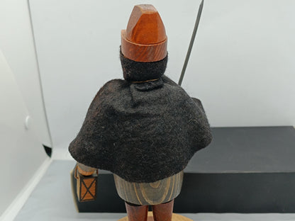 Vintage  Wooden Incense Holder Smoker Night Watchman Raucher 9.5" (etsy image id: 7121908444)
