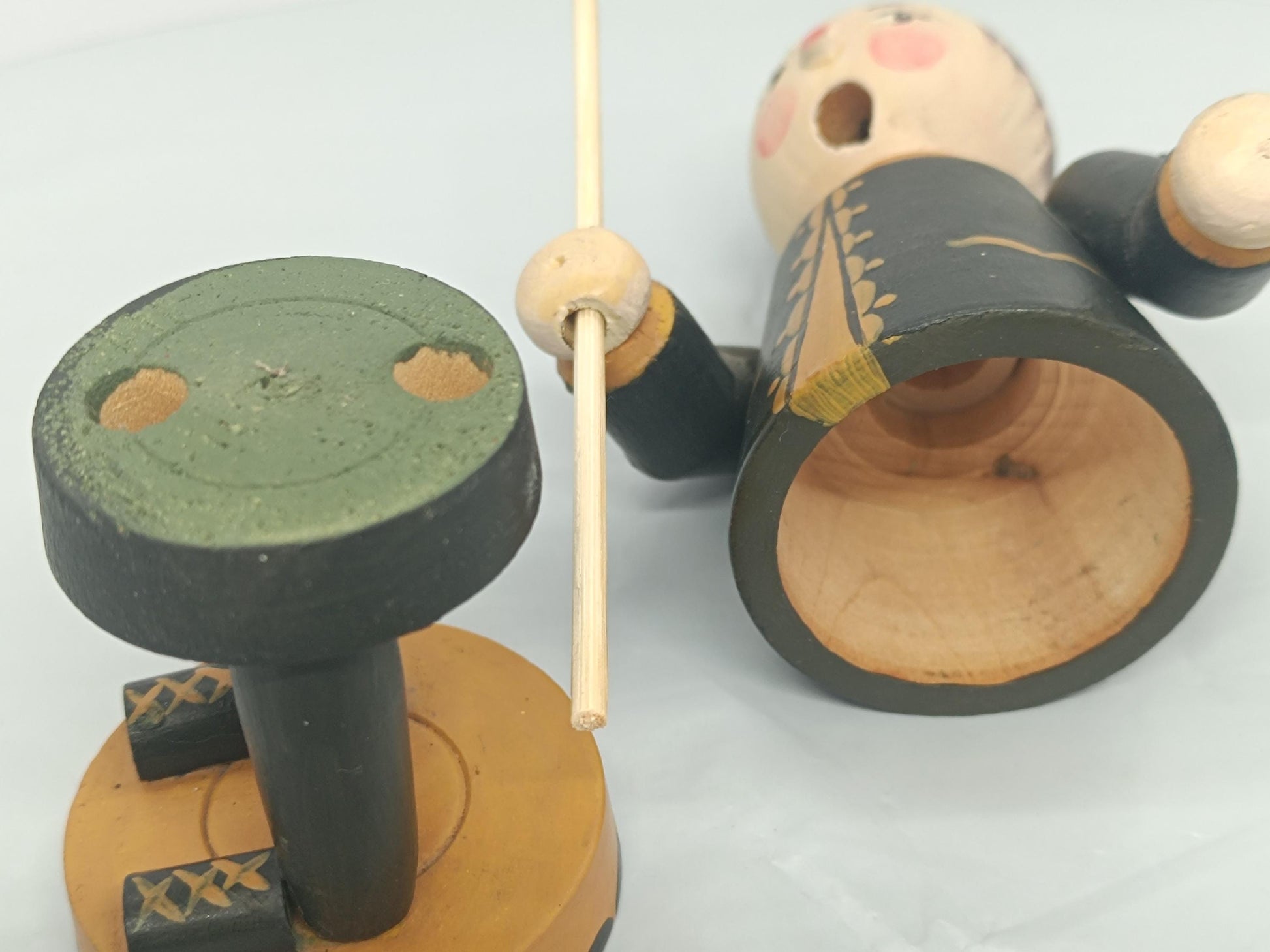 Vintage Wooden Incense Smoker 14 cm Erzgebirge (etsy image id: 7268435521)