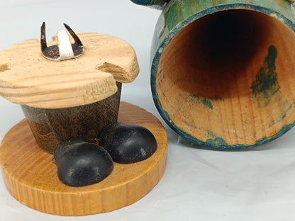 Vintage Wooden Smoker Fisherman 18 cm (etsy image id: 7268483085)