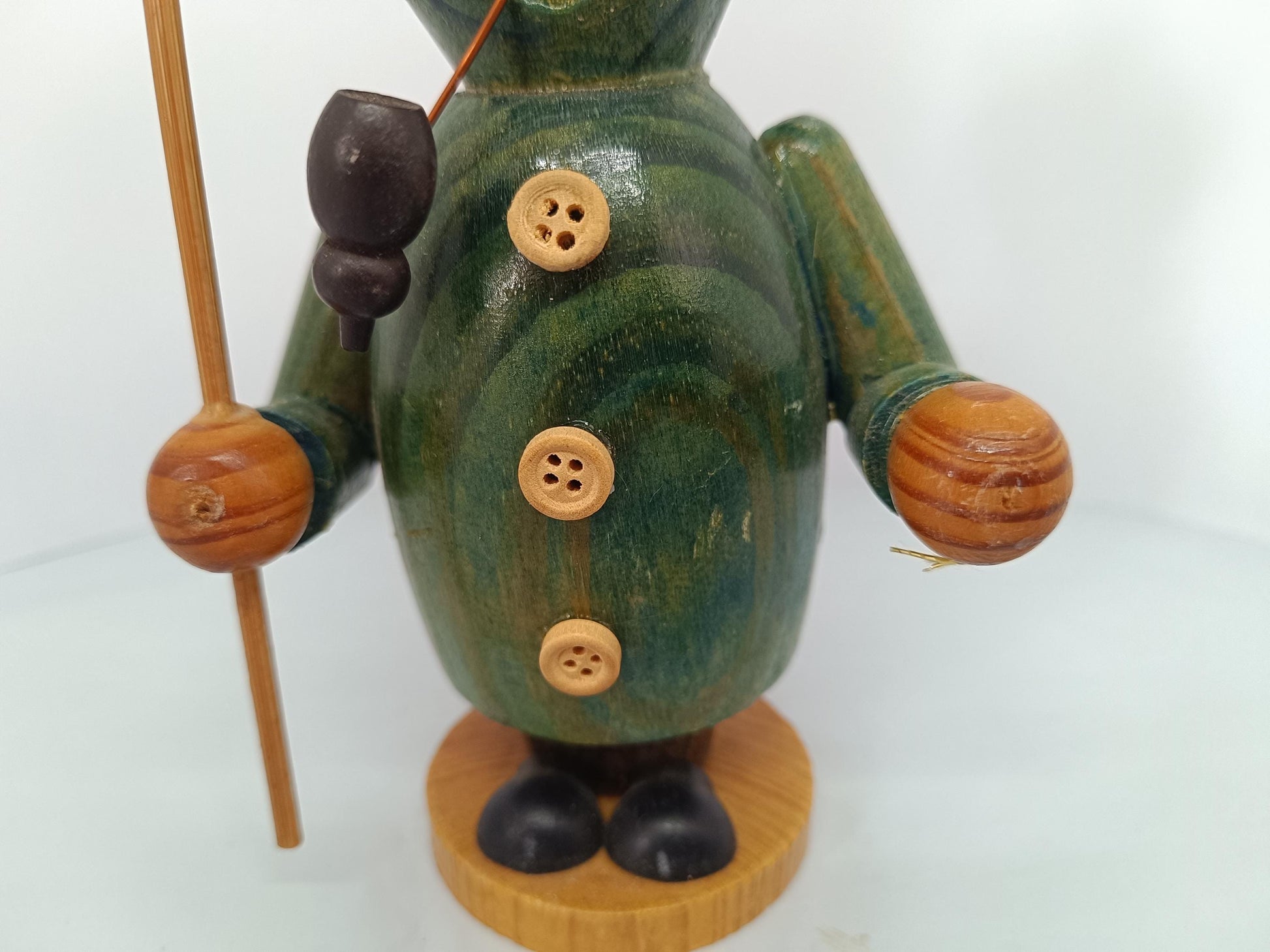 Vintage Wooden Smoker Fisherman 18 cm (etsy image id: 7268482803)