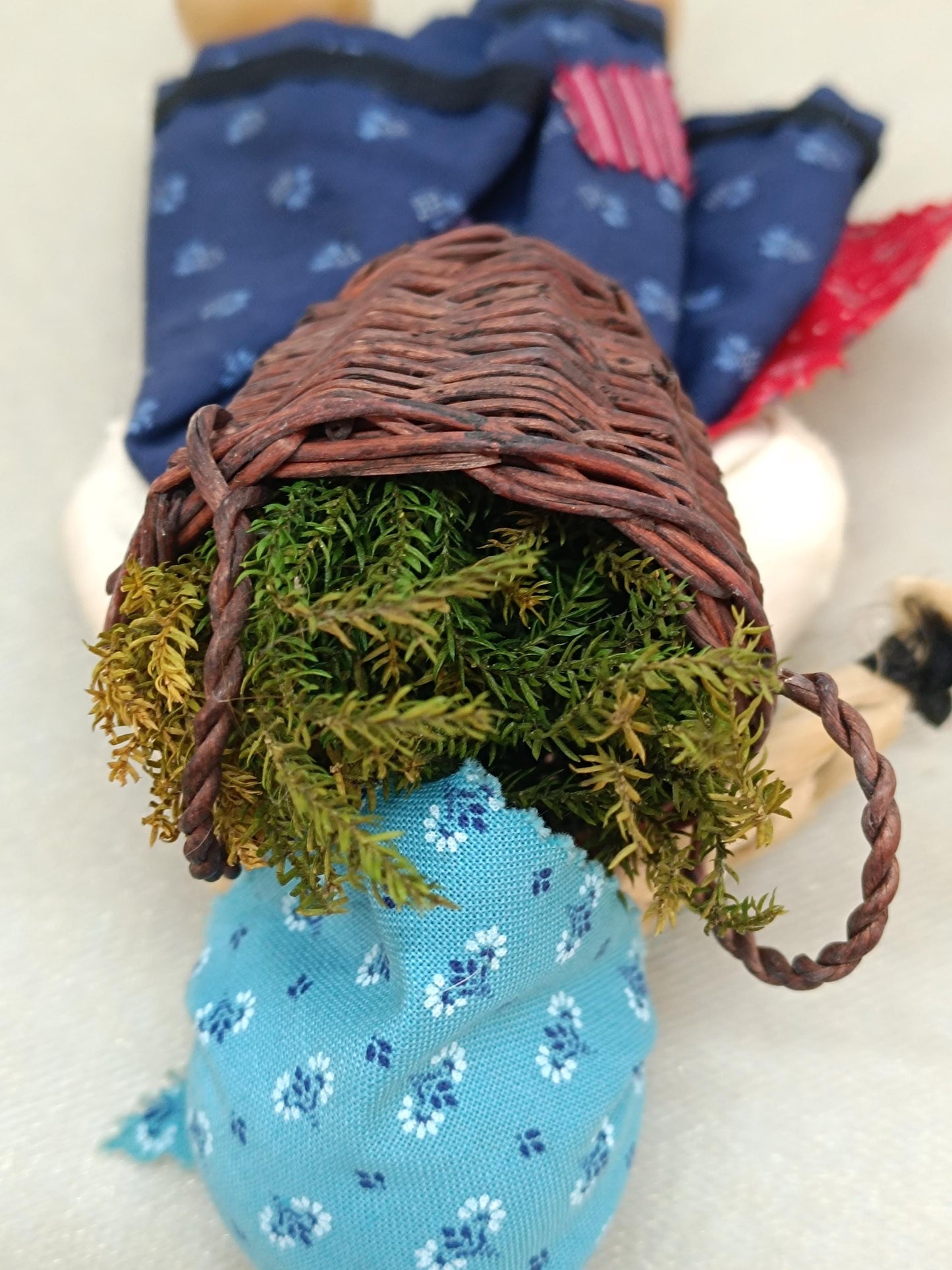 Vtg Original Resi Prosel handmade Doll 8 inches Germany __etsy:7803877209
