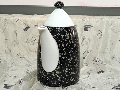 Arzberg Galaxy black coffee pot with lid