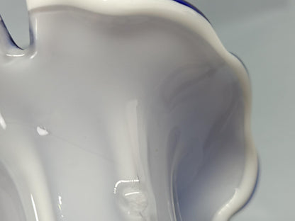 Murano Style Flower Vase hand polished 21 cm