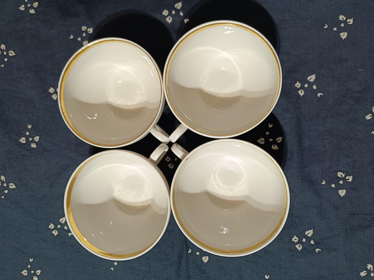 Vintage Dulevo Russian Set Flowers