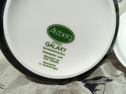 Arzberg Galaxy black coffee pot with lid