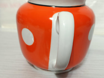 Vintage Soviet Druzhovka Teapot Goroshek Polka dot 600ml