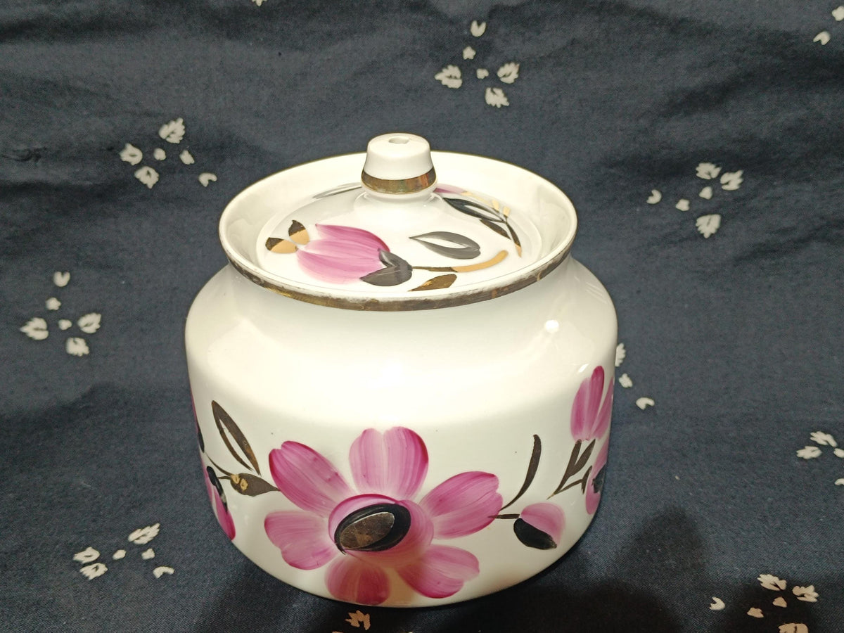 Vintage Russian Verbilki Tea Cup Teapot Sugarbowl Lid
