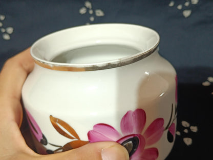 Vintage Russian Verbilki Tea Cup Teapot Sugarbowl Lid