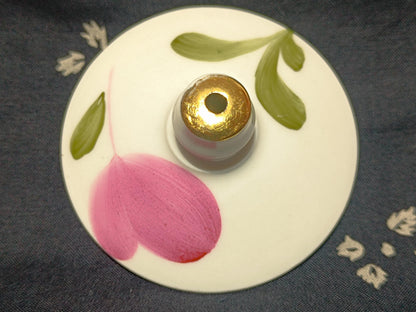 Vintage Russian Verbilki Tea Cup Teapot Sugarbowl Lid