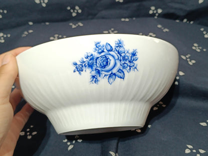 Vintage Coffe set and plates Scherzer Blue Rose