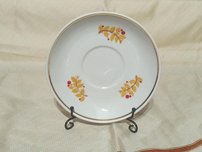 Vintage Russian Tea Cup Teapot Sugarbowl Marigold