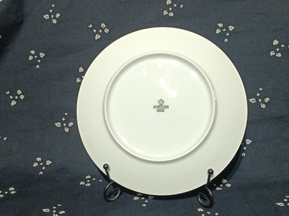 Vintage Coffe set and plates Scherzer Blue Rose