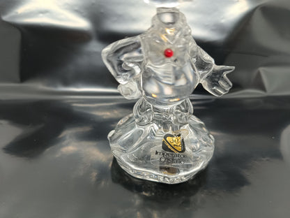 Lead Crystal figurine Disney Donald 10 cm Imperatore Cristallo 30 Pbo