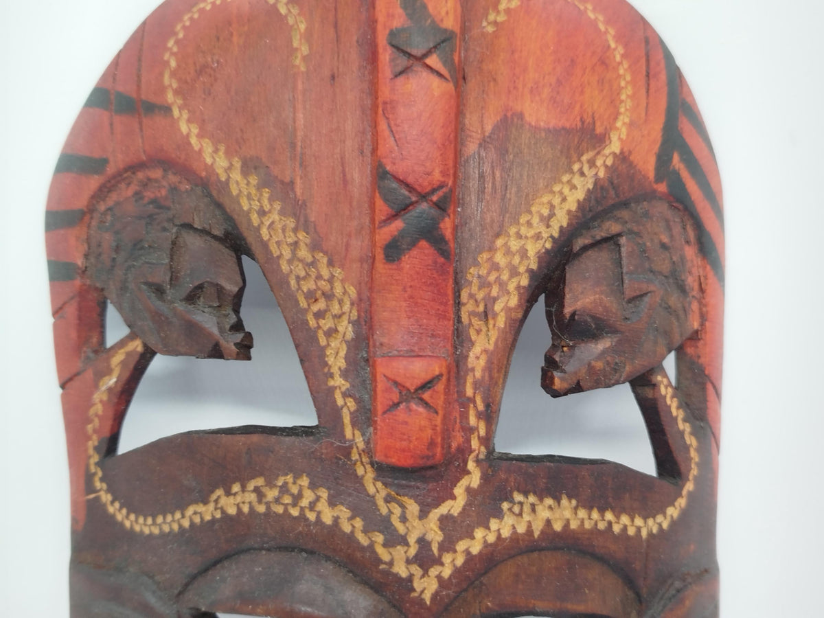 Wooden Jambo Kenya Mask