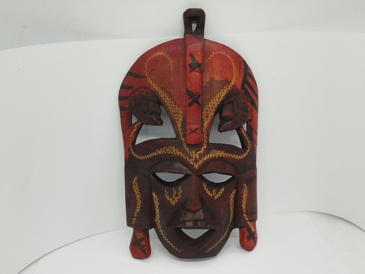 Wooden Jambo Kenya Mask