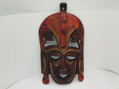 Wooden Jambo Kenya Mask