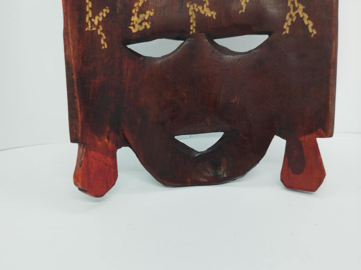 Wooden Jambo Kenya Mask