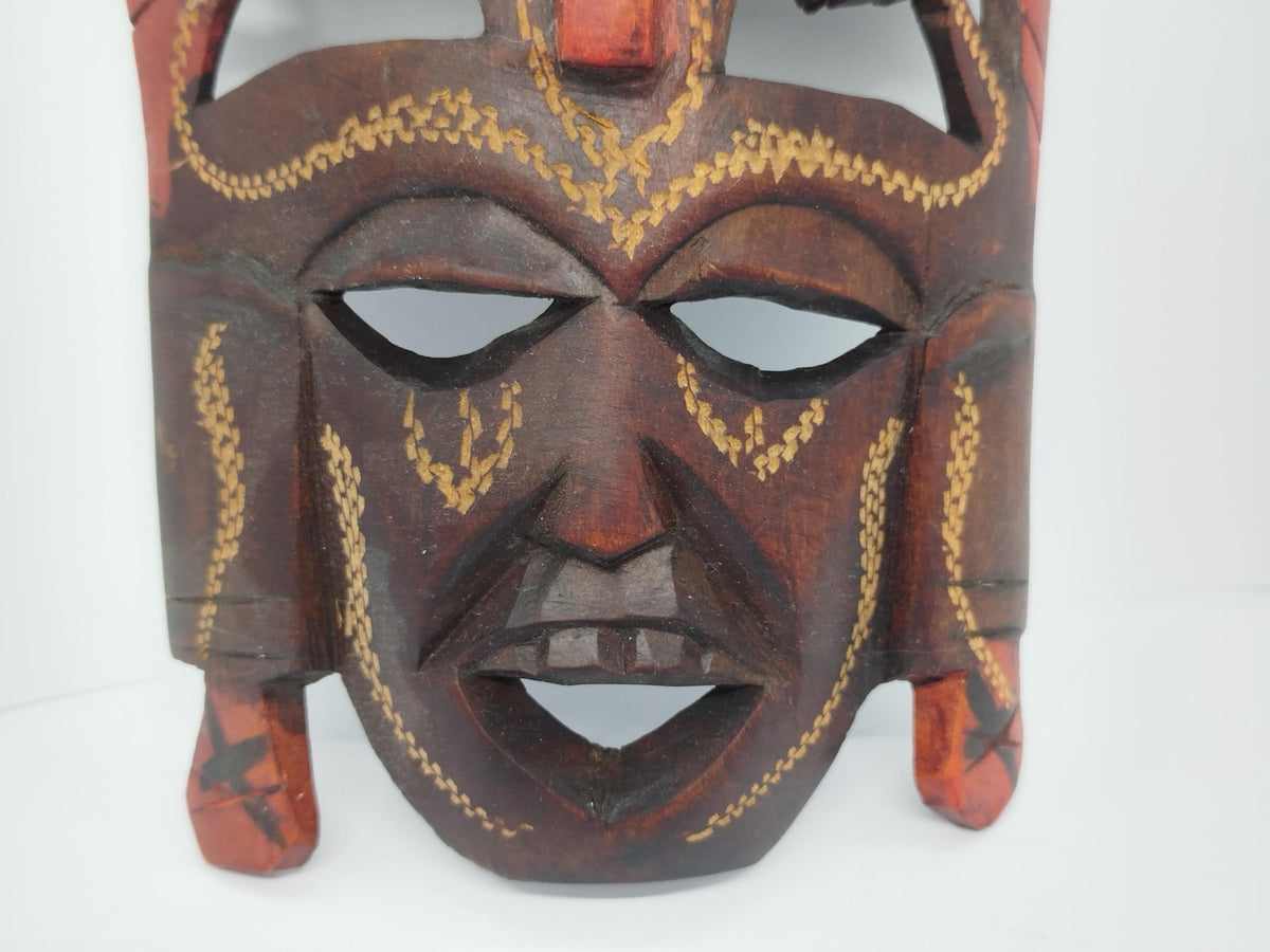 Wooden Jambo Kenya Mask