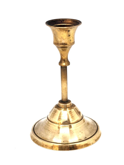 Vintage Candlestick Solid Brass India