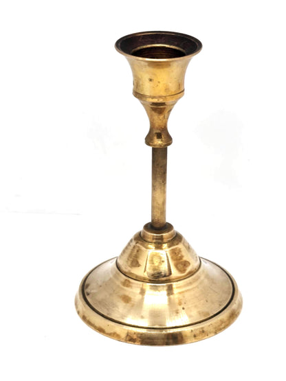 Vintage Candlestick Solid Brass India