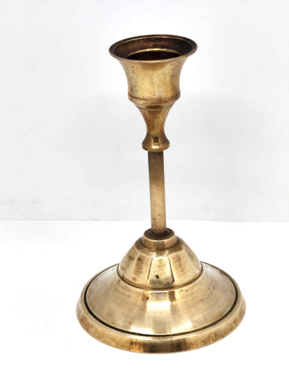 Vintage Candlestick Solid Brass India