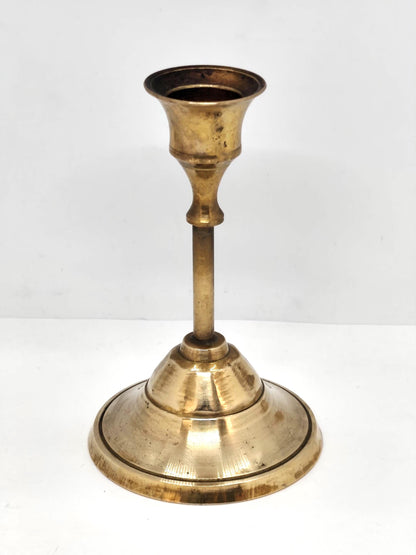 Vintage Candlestick Solid Brass India