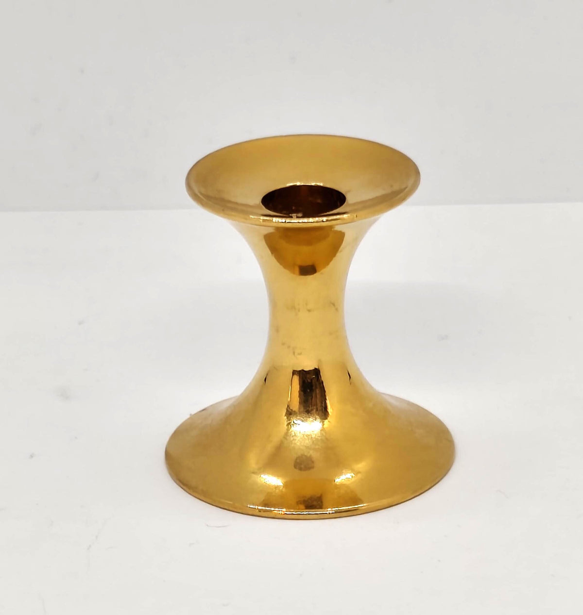Vintage Candlestick BSF 24 carat gold plated
