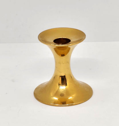 Vintage Candlestick BSF 24 carat gold plated