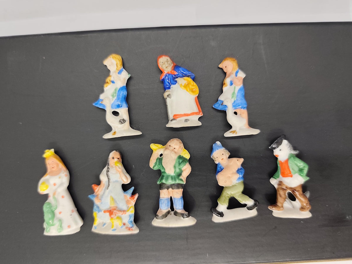Antique Heroes from fairy tale Bisque Porcelain