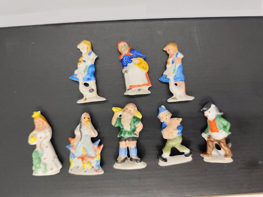 Antique Heroes from fairy tale Bisque Porcelain