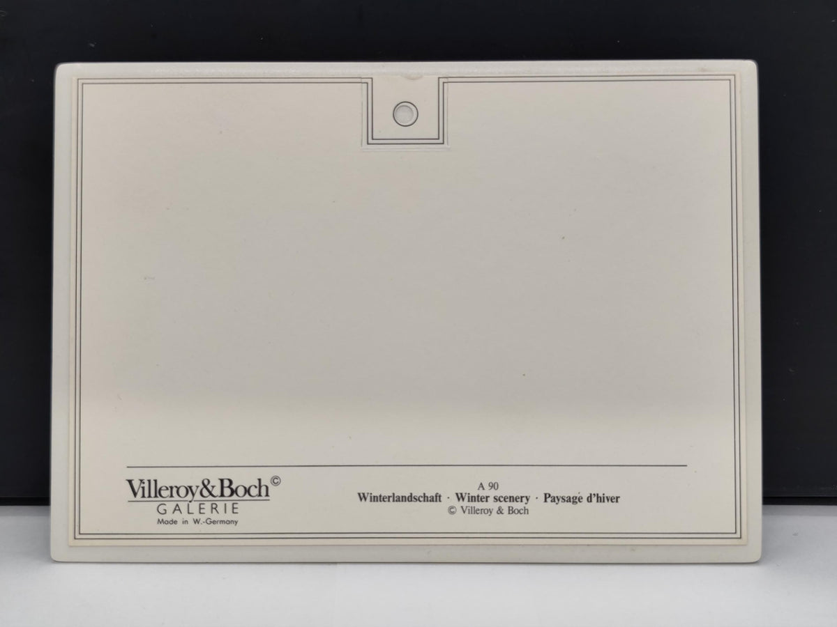 Villeroy & Boch Porcelain Creations Postcard Vilbo Card Winter