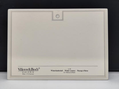 Villeroy & Boch Porcelain Creations Postcard Vilbo Card Winter
