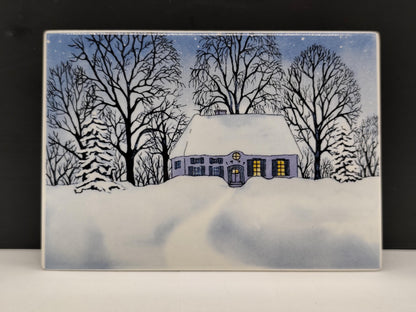 Villeroy & Boch Porcelain Creations Postcard Vilbo Card Winter