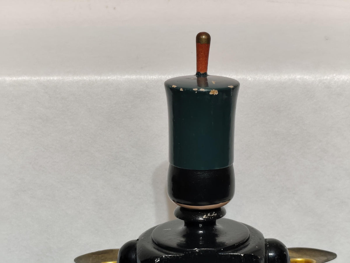 Vintage Erzgebirge Miner Candlestick 29 cm