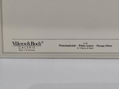 Villeroy & Boch Porcelain Creations Postcard Vilbo Card Winter